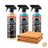 All In One Waterless Wash(x2), Liquid Wax(x1) & Microfiber Towels(x2)