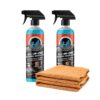 All in One Waterless Wash(x2) and Microfiber Towels(x2)